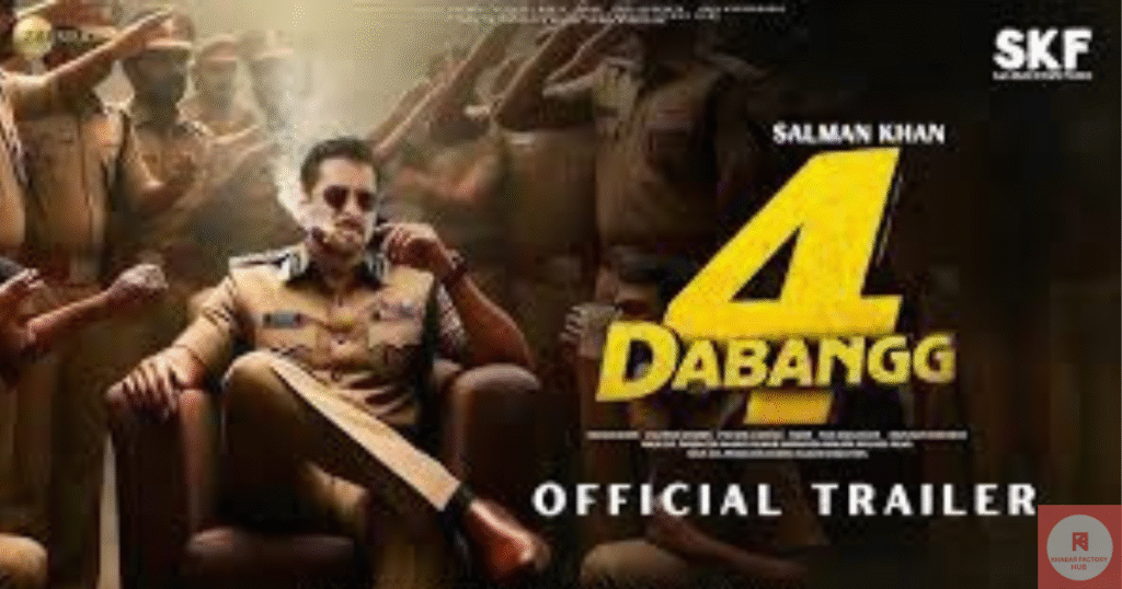 Dabangg 4 के पोस्टर में सलमान खान पुलिस की वर्दी में